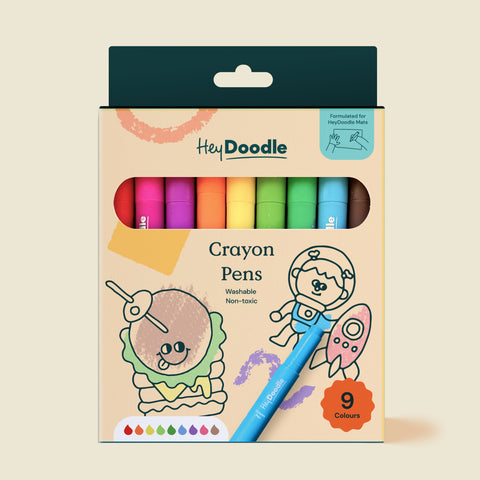 Washable Crayon Pens
