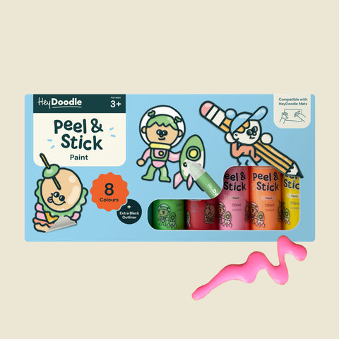♻️ Second Chance - Peel & Stick Solid Paint - Easy Peel and Stickable Colours