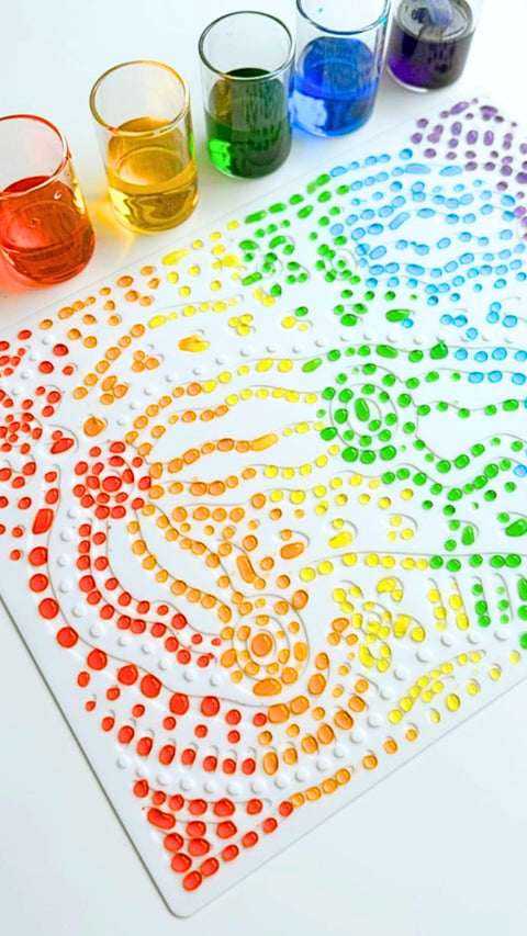 Hey Doodle Sensory Mat - Whispering Waters Hey Doodle Sensory Mat - Whispering Waters