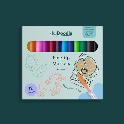 Fine-Tip Colour Markers