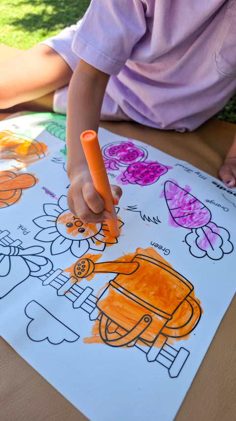 My First Colours Colouring & Doodle Mat