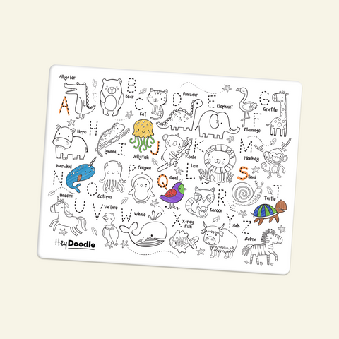 Classic Colouring & Doodle Mat (Single Mat Only) Into The Wild