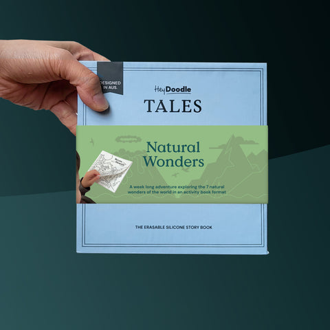 Natural Wonders Tales - Reusable Colouring Book (Old Packaging)