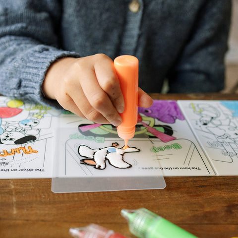 Glitter Peel & Stick Paint - Easy Peel and Stickable Colours