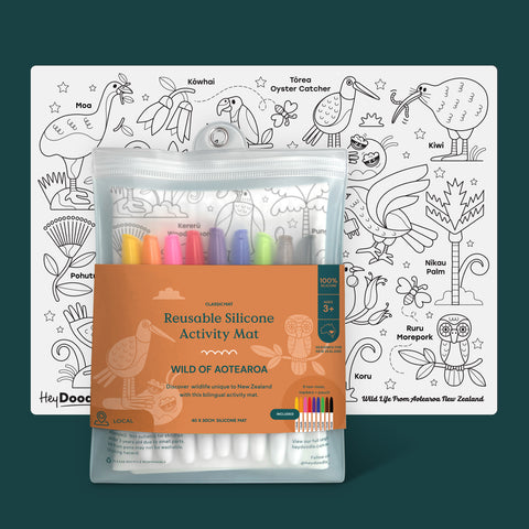 Wild of Aotearoa Classic Colouring & Doodle Mat