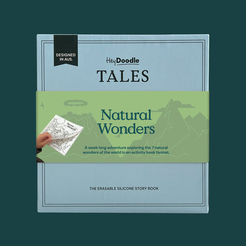 Natural Wonders Tales - Reusable Colouring Book (Older Packaging)