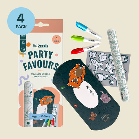 Sketchband Party Favours (4 pack)