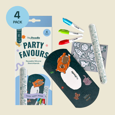 Sketchband Party Favours (4 pack)