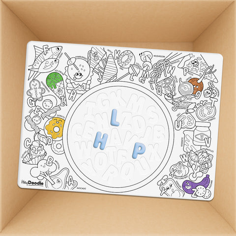 Sensory Colouring & Doodle Mat (Single Mat Only)