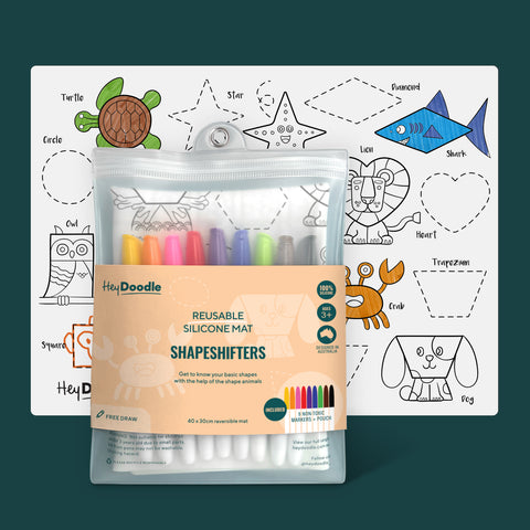 ShapeShifters Classic Colouring & Doodle Mat