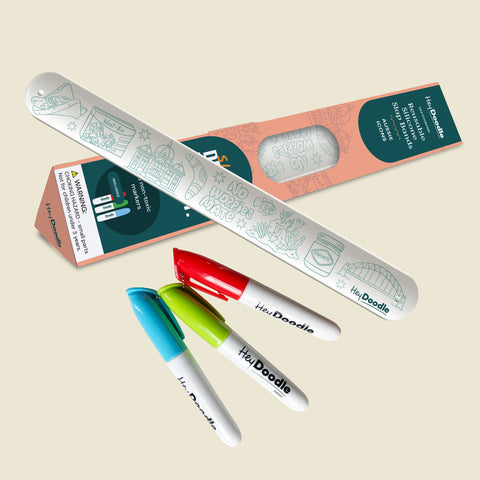Sketchband - Reusable Colouring & Doodle Slap Bracelet